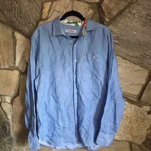 Tommy Bahama linen button-up